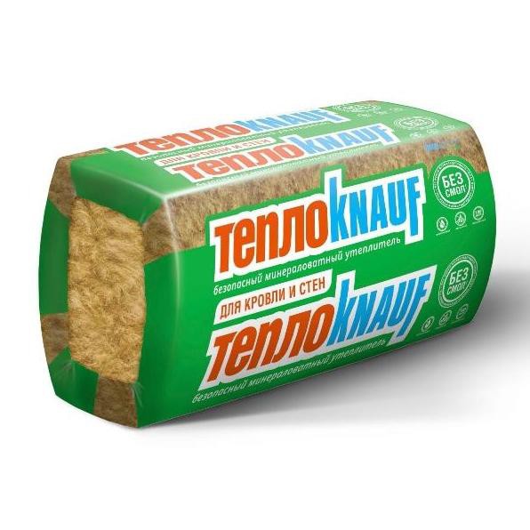 Утеплитель ТеплоKnauf Aquastatik TS036 для Кровли и Стен 1230х610х50 (16 пл, 12м2, 0,6м3, 32 уп/пал)